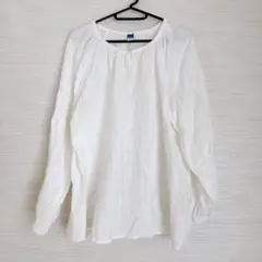 OLD NAVY オールドネイビー カットソーホワイト 長袖 シャツ