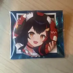 ホロライブ　大神ミオ　缶バッジ