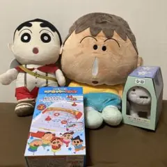 クレヨンしんちゃんエアホッケー大作戦　ボーちゃんBIGぬいぐるみ等セット