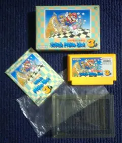 【中古】スーパーマリオブラザーズ3 ファミコン 箱・説明書付