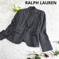 極美品 RALPH LAUREN ウール アンゴラ カシミヤ ジャケット 11号