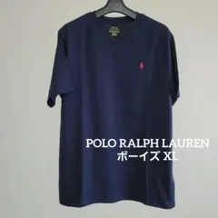 ★新品★ポロラルフローレン　Vネック Tシャツ　ボーイズ XL (USサイズ)