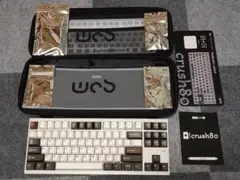 【新品、未使用】WOBKEY Crush80 Reboot Pro White