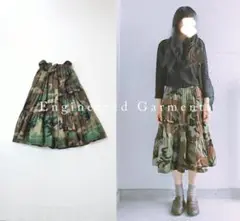 美品　engineered garments  ネペンテス　巻きスカート 迷彩柄 美品 engineered garments ネペンテス 巻きスカート 迷彩柄