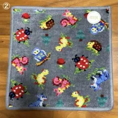 FEILER フェイラー ハイジフレンズフォレスト ハンカチ グレー　②