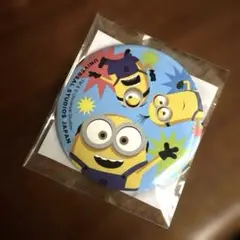未開封　ミニオン缶バッジ ユニバーサル・スタジオ・ジャパン