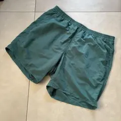 ユニクロ スイムアクティブショーツ XL ショーツ ショートパンツ　緑　グリーン