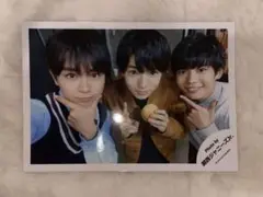 長尾謙杜 大西流星 西村拓哉 公式写真 なにわ男子Lilかんさい