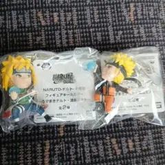 ナルト　波風 ミナト　フィギュアキーホルダー　螺旋玉　キーホルダー　2個セット