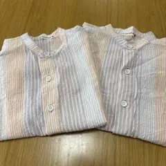夏休み特別価格！使用５回未満！美品ブランシェス薄手半袖シャツ120と130リンク