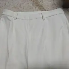 最終お値下げ ユニクロ パンツ 大きいサイズ オフホワイト