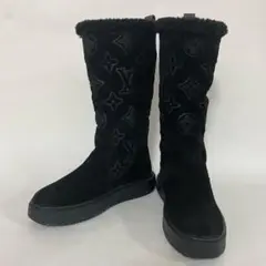 ルイヴィトン LOUIS VUITTON ロングブーツ ムートン ブーツ 37