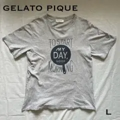 GELATO PIQUE Tシャツ シングルステッチ 前面プリント