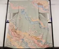 作家物訪問着(正絹)❣️