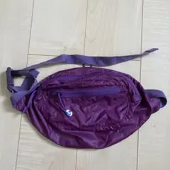 MILLET パープル ボディバッグ　パッカブル