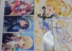 学園アイドルマスター GOLD RUSH ことね クリアファイル など 特典3点