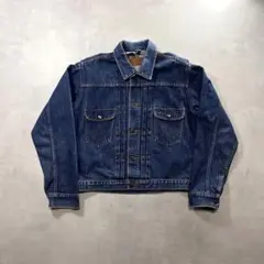 60s Wrangler 111mj デニムジャケット ラングラー 濃紺 ⑧