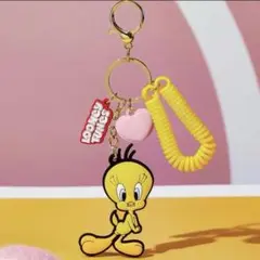 【匿名配送】ルーニーテューンズ トゥイーティー キーホルダー