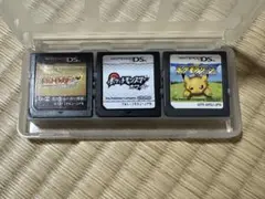 ポケットモンスター ハートゴールド、ホワイト、ピカチュウ 3本セット