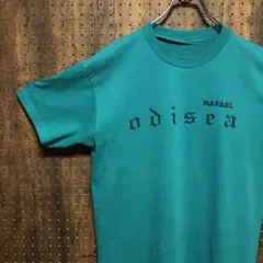 90S シングルステッチ　Tシャツ　緑　グリーン　L　SMA541