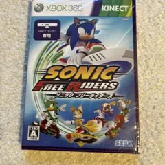 新品未開封 XBOX360 ソニック フリーライダーズ SONIC