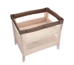 ☆美品 アップリカ ココネル ココア ポータブル ベビーベッド 66041