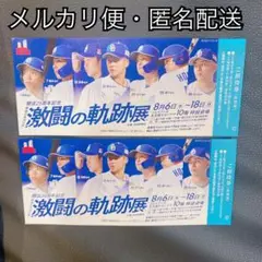 即購入可 中日ドラゴンズ 激闘の軌跡展 2枚セット