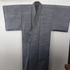 男物単衣　紬着物　長襦袢付き 長期保管の未使用