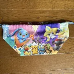 ポケットモンスター　破壊の繭とディアンシー　巾着