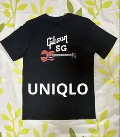 ユニクロ　半袖Tシャツ　レギュラーフィット　ギブソン　ギターズ