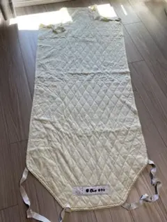 ベビー用キルティング敷きパッド クリーム色