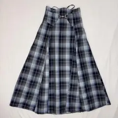 dazzlin ビット コルセット ボリュームスカート チェック柄 S 美品