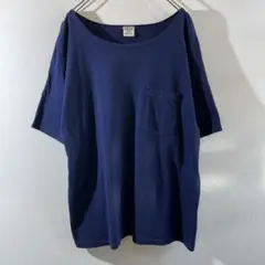 T-457 CHEETAH ポケット ネイビー Tシャツ Lサイズ