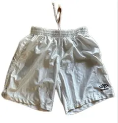 umbro ホワイト ハーフパンツ L