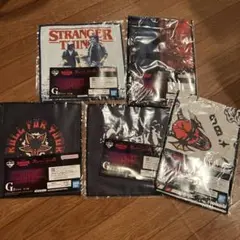一番くじ　ストレンジャーシングス　タオルセット