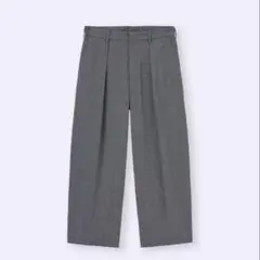美品◇GU ジーユー　バレルレッグスラックス(柄) 2025年モデル