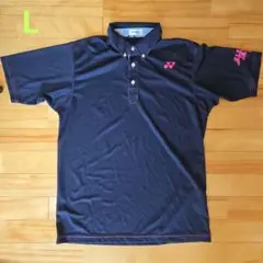 YONEX ネイビー ポロシャツ　L