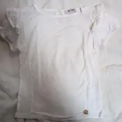 美品✨LOVEIT ホワイト 半袖シャツ 110