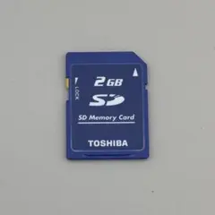 TOSHIBA SDメモリーカード 2GB