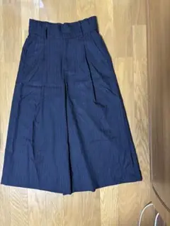 サマーセール　クリアインプレッション　ストライプ ガウチョパンツ M