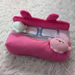 らぶぃーず　ベッド型　ティッシュBOXカバー　ぬいぐるみ　ピンク　レア　箱 らぶいーず ベッド型ティッシュBOXカバー – プライズハウス