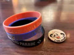 GANG PARADE ガチャガチャ ラバーバンド缶バッジ4点セット