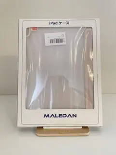 【MALEDAN】第10世代iPadケース ベージュ スタンド機能付き