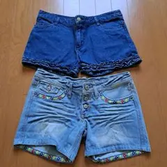 デニムショートパンツ　M～Lサイズ