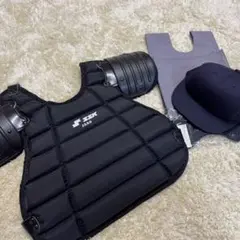 SSK製　軟式野球　審判用　インサイド　プロテクター　その他　付属品付