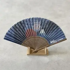 ヴァンフォーレ甲府　扇子 日本の国旗　富士山　木製ケース付き