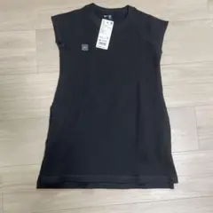 未使用!ユニクロ ワッフル ノースリーブワンピース 100