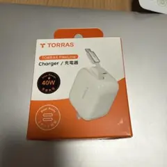 TORRAS FlexLine 40W 充電器 type-c 巻き取り式