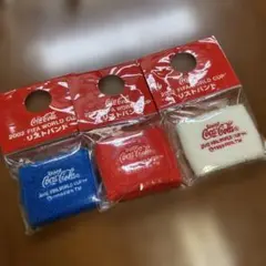 ☆新品！コカコーラ　2002 FIFAワールドカップ　リストバンド　3個セット☆
