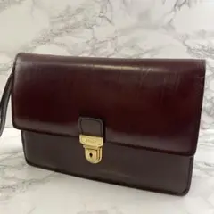 ヴィンテージ BALLY バリー 本革 レザー ミニ クラッチバッグ